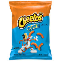 Cheetos Cheese Flavored Snacks, Puffs, 3 Ounce