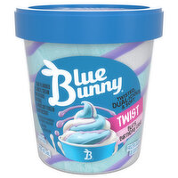 Blue Bunny Frozen Dairy Dessert, Blu's Birthday Cake, Twist, 1 Pint