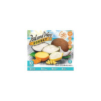 Island Way Fruit Sorbets w/Pineapple, 10 Each