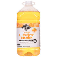 First Street Cleaner, All Purpose, Orange, 160 Fluid ounce