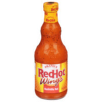 Frank's RedHot Nashville Hot Wings Sauce, 12 Fluid ounce