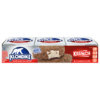 Klondike Frozen Dairy Dessert Bars, Krunch, Vanilla, 6 Each