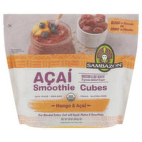 Sambazon Smoothie Cubes, Mango & Acai, 20 Ounce