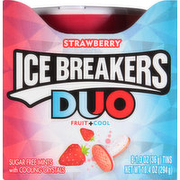 Ice Breakers Mints, Sugar Free, Strawberry, 8 Each