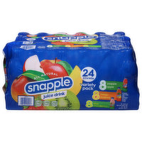 Snapple Juice Drink, All Natural, Variety Pack, 480 Ounce