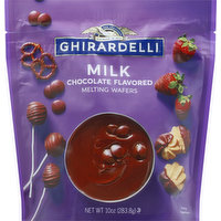 Ghirardelli Melting Wafers, Milk Chocolate Flavored, 10 Ounce