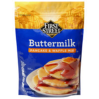 First Street Pancake & Waffle Mix, Instant, Buttermilk, 5 Pound