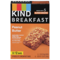 Kind Breakfast Bars, Peanut Butter, 10.56 Ounce