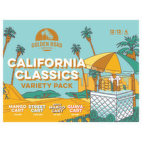 Golden Road Brewing Beer, California Classics, Variety Pack, 12 Each