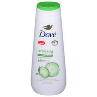 Dove Body Wash, Refreshing, Cucumber & Green Tea, 20 Fluid ounce