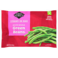 First Street Green Beans, Petite, 12 Ounce