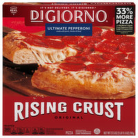 DiGiorno Pizza, Rising Crust, Original, Ultimate Pepperoni, 24.7 Ounce