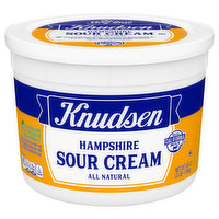 Knudsen Sour Cream, All Natural, Hampshire, 48 Ounce
