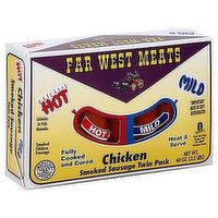 Far West Louisiana Sausage Twin Pack, 2.5 lb, 40 Ounce