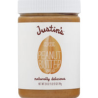 JUSTINS Peanut Butter Spread, Classic, 28 Ounce