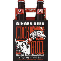 Cock N Bull Ginger Beer, 4 Each