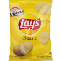 Lays Potato Chips, Classic, 2.625 Ounce