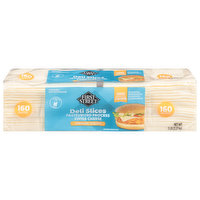 First Street Deli Slices Cheese, Swiss, 160 Each