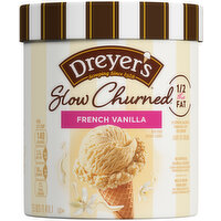 Dreyer's Ice Cream, Light, French Vanilla, 1.5 Quart