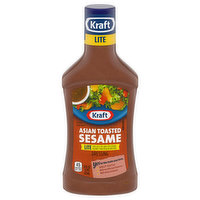 Kraft Dressing, Lite, Sesame, Asian Toasted, 16 Fluid ounce