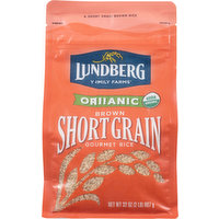 Lundberg Family Farms Rice, Gourmet, Organic, Brown, Short Grain, 32 Ounce