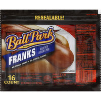 Ball Park Franks, 16 Each