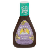 Newman's Own Dressing, Sesame Ginger, 16 Ounce