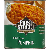 First Street Pumpkin, 100% Pure, 106 Ounce