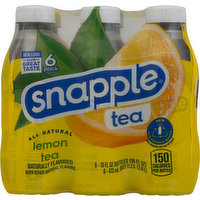 Snapple Tea, Lemon, 6 Pack, 96 Ounce