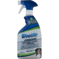 Woolite Pet Stain & Odor Remover + Sanitize, Advanced, 22 Fluid ounce