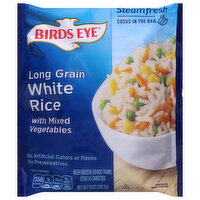 Birds Eye White Rice, Long Grain, 10 Ounce