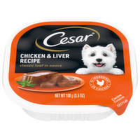 Cesar Canine Cuisine, Chicken & Liver Recipe, 3.5 Ounce