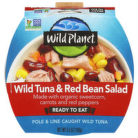 Wild Planet Wild Tuna & Red Bean Salad, 5.6 Ounce