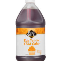 First Street Food Color, Egg Yellow, 64 Ounce