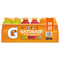 Gatorade Thirst Quencher, Lemon-Lime/Fruit Punch/Orange, 24 Pack, 24 Each