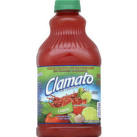 Clamato Tomato Cocktail, Limon, 64 Ounce