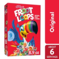 Froot Loops Breakfast Cereal, Original, 8.9 Ounce