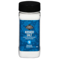 First Street Salt, Kosher, 22 Ounce