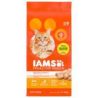 IAMS Cat Nutrition, Premium, with Chicken, Healthy Adult, 1+ Years, 7 Pound