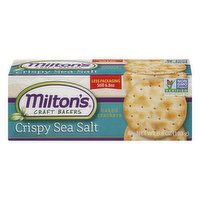 Milton's Baked Crackers, Crispy Sea Salt, 6.8 Ounce