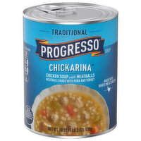 Progresso Soup, Chickarina, Traditional, 19 Ounce