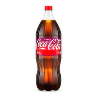 Coca-Cola Cherry Soda Soft Drink, 2 Liter, 2 Litre