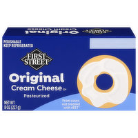 First Street Cream Cheese, Original, 8 Ounce