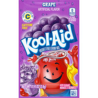 Kool-Aid Grape Unsweetened Drink Mix, 0.14 Ounce