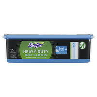 Swiffer Swiffer Sweeper Heavy Duty Wet Cloth Refills, Fresh Scent, 20 count, 20 Each