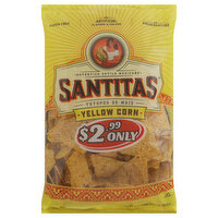 Santitas Tortilla Chips, Yellow Corn, 11 Ounce