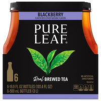 Pure Leaf Brewed Tea, Blackberry, 6 Each
