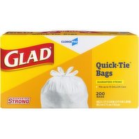 Glad Tall Kitchen Quick Tie, 200 Each