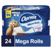 Charmin Charmin Ultra Soft Toilet Paper 24 Mega Rolls, 24 Each