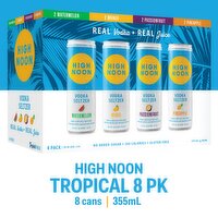 High Noon Tropical Pack Vodka Hard Seltzer Variety 8 pk - Smart
